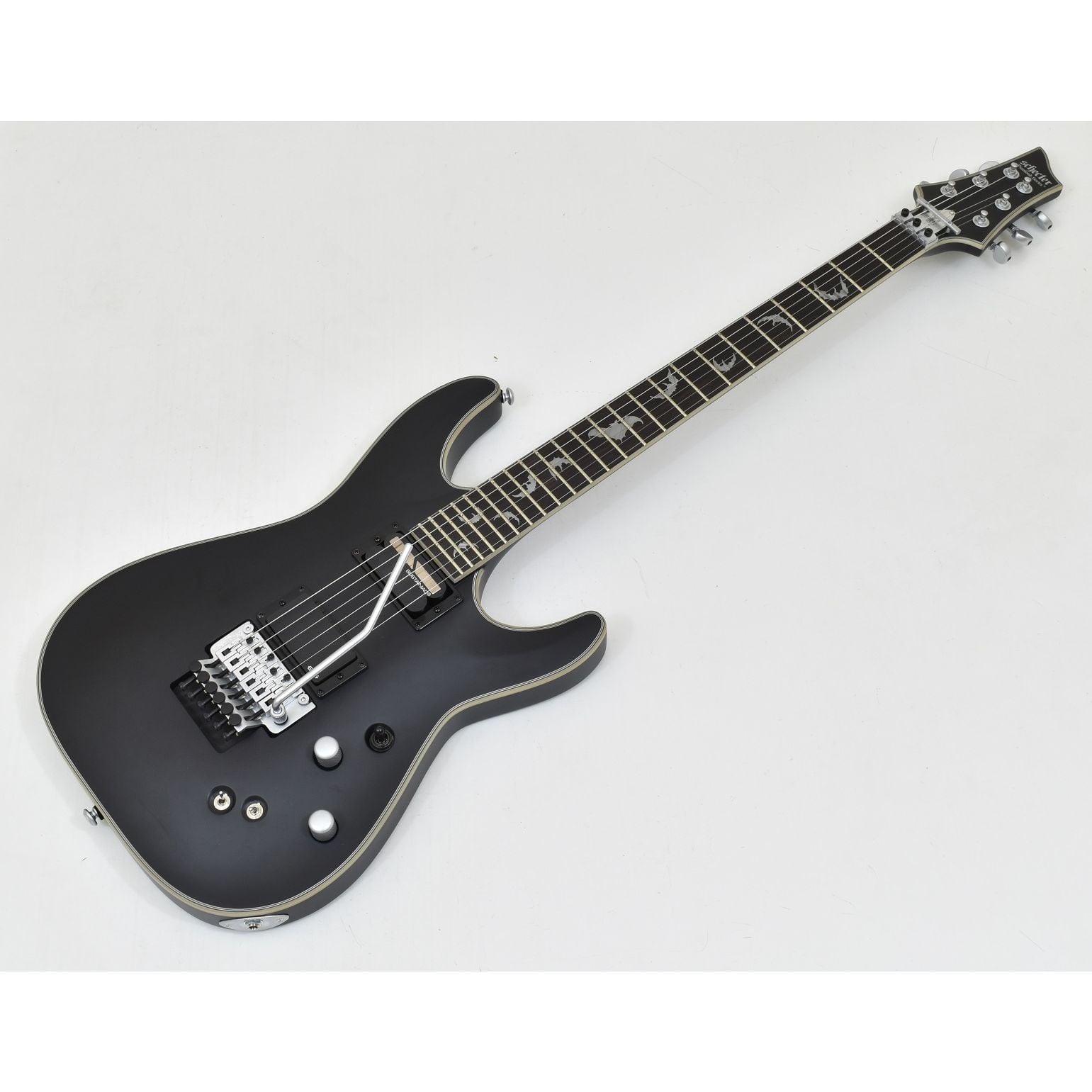 Schecter Damien Platinum-6 FR S Electric Guitar Satin Black B-Stock 0825