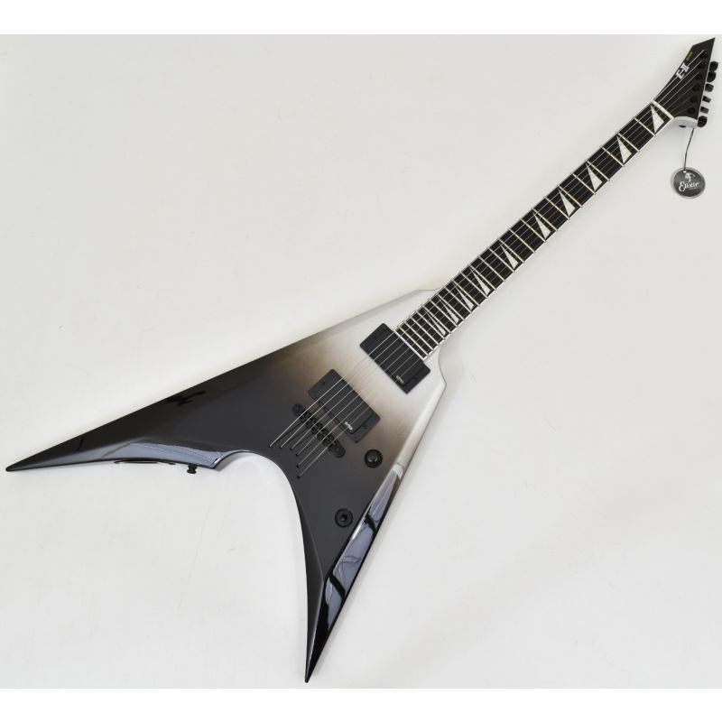 ESP E-II Arrow NT Black Silver Fade Guitar B-Stock 14203 - EIIARROWNTB