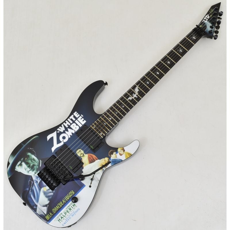 ESP LTD KH-WZ Kirk Hammett White Zombie Guitar B-Stock 2361 - LKHWZ |