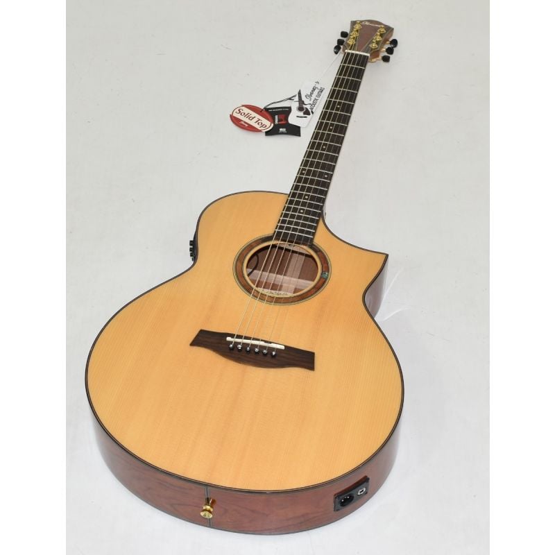 Ibanez AEW120BG NT Natural High Gloss Acoustic Electric Guitar 6671 -