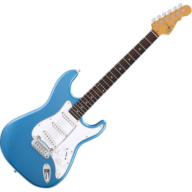 G&L Tribute Legacy Electric Guitar (Lake Placid Blue) 