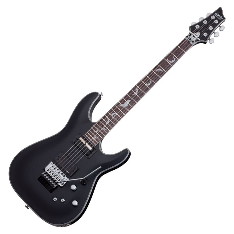 Schecter Damien Platinum-6 FR S Electric Guitar Satin Black