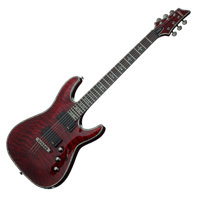 Schecter Hellraiser C-1 Electric Guitar Black Cherry