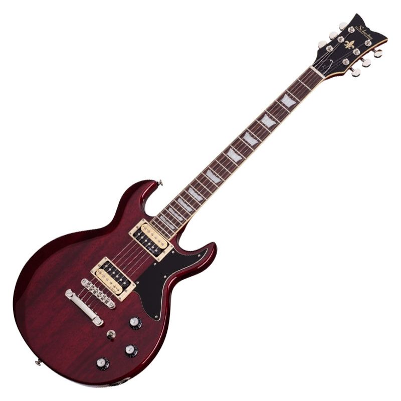 Schecter S-1 Electric Guitar See-Thru Cherry