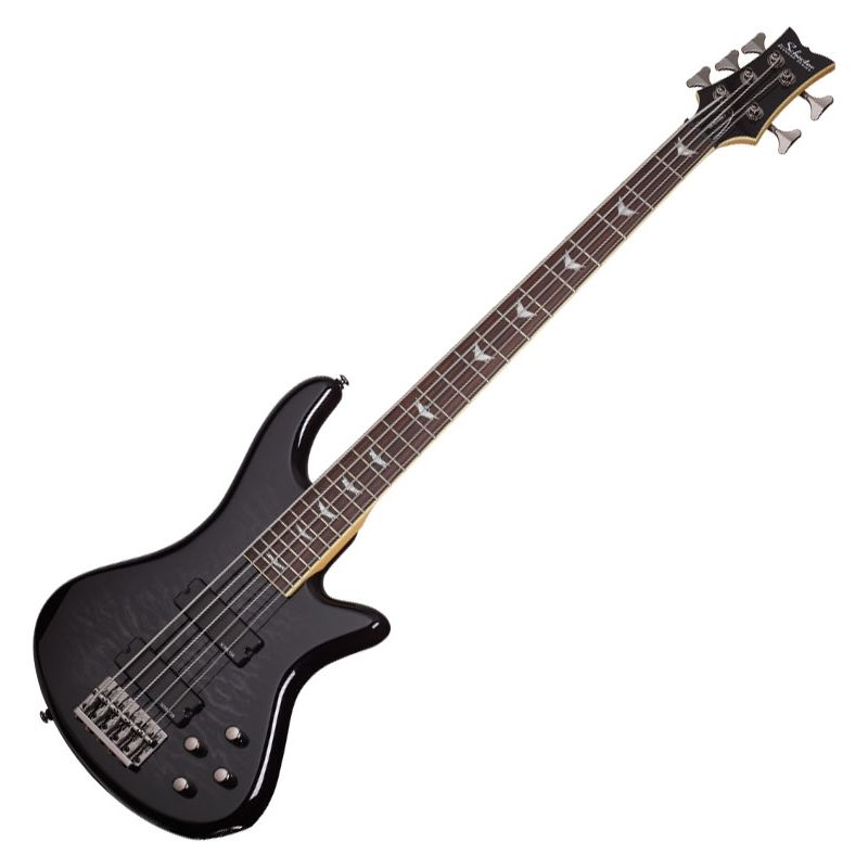 Schecter Stiletto Extreme-5 Electric Bass See-Thru Black