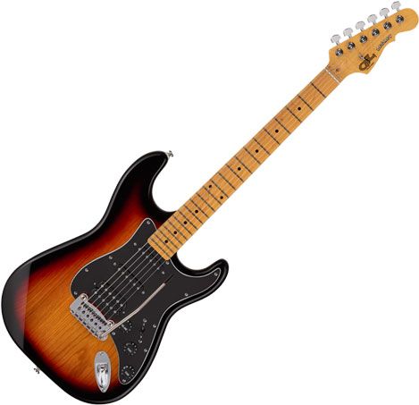G&L Tribute Legacy HSS Electric Guitar 3-Tone Sunburst