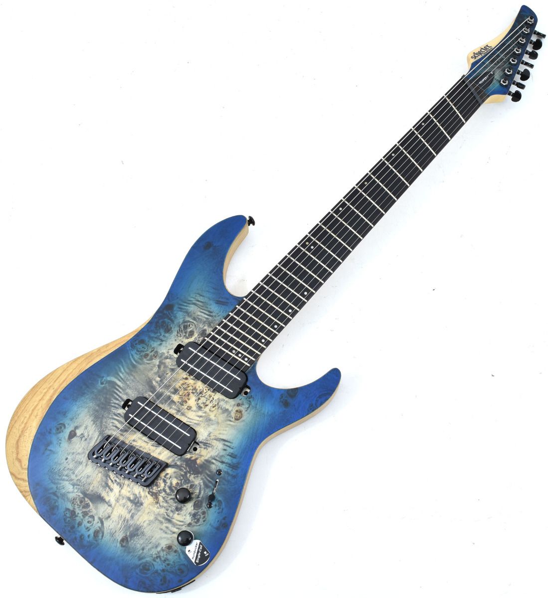 Schecter Reaper-7 Multiscale Electric Guitar Satin Sky Burst B-Stock 2678