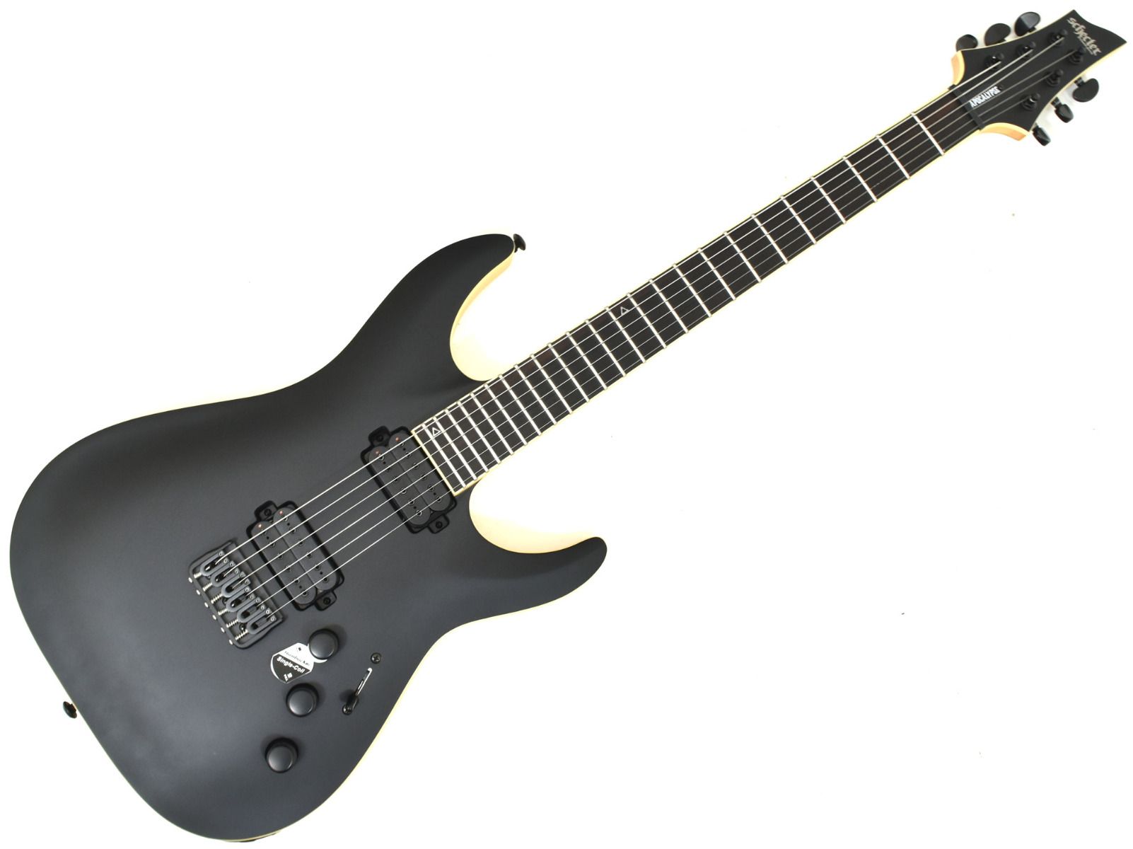 Schecter C-1 Apocalypse Electric Guitar Carbon Black B-Stock 2331