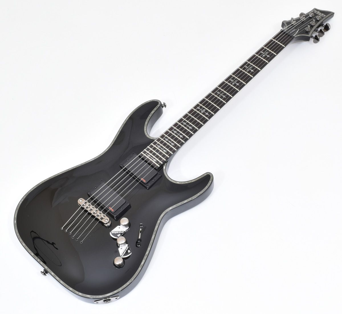 Schecter Hellraiser C-1 Electric Guitar Gloss Black B Stock 1673 - 178