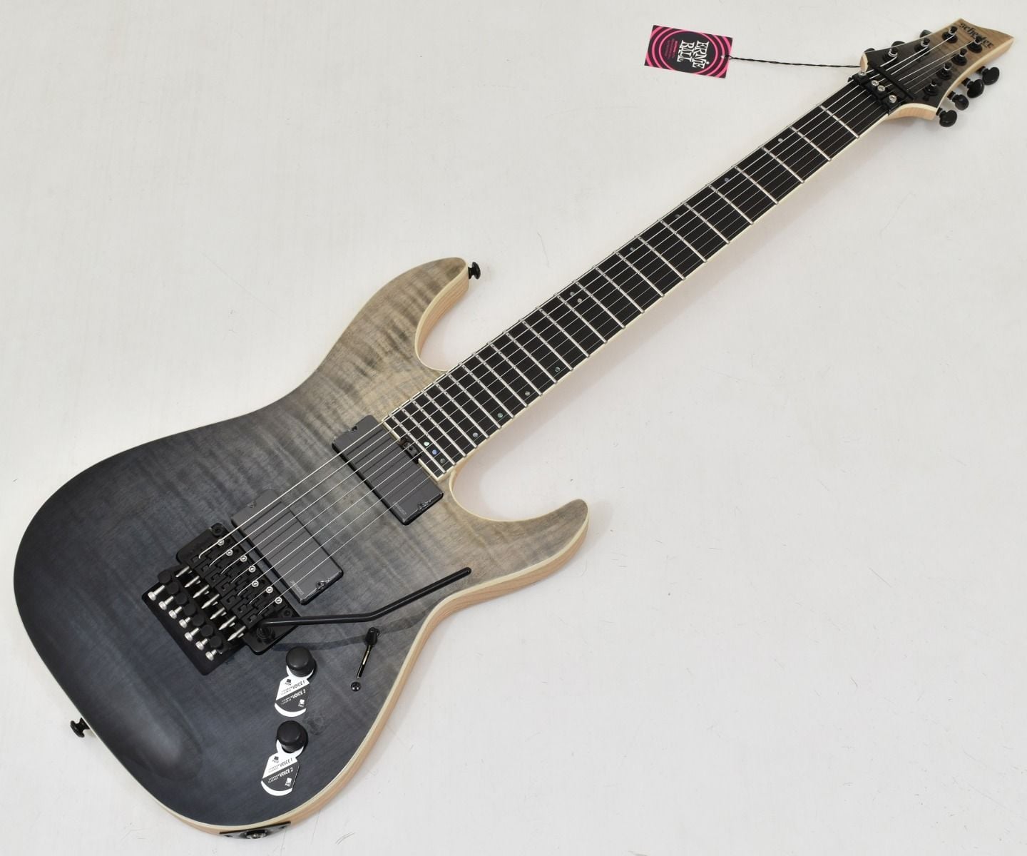 Schecter C-7 FR SLS Elite Guitar Black Fade Burst B-Stock 2048