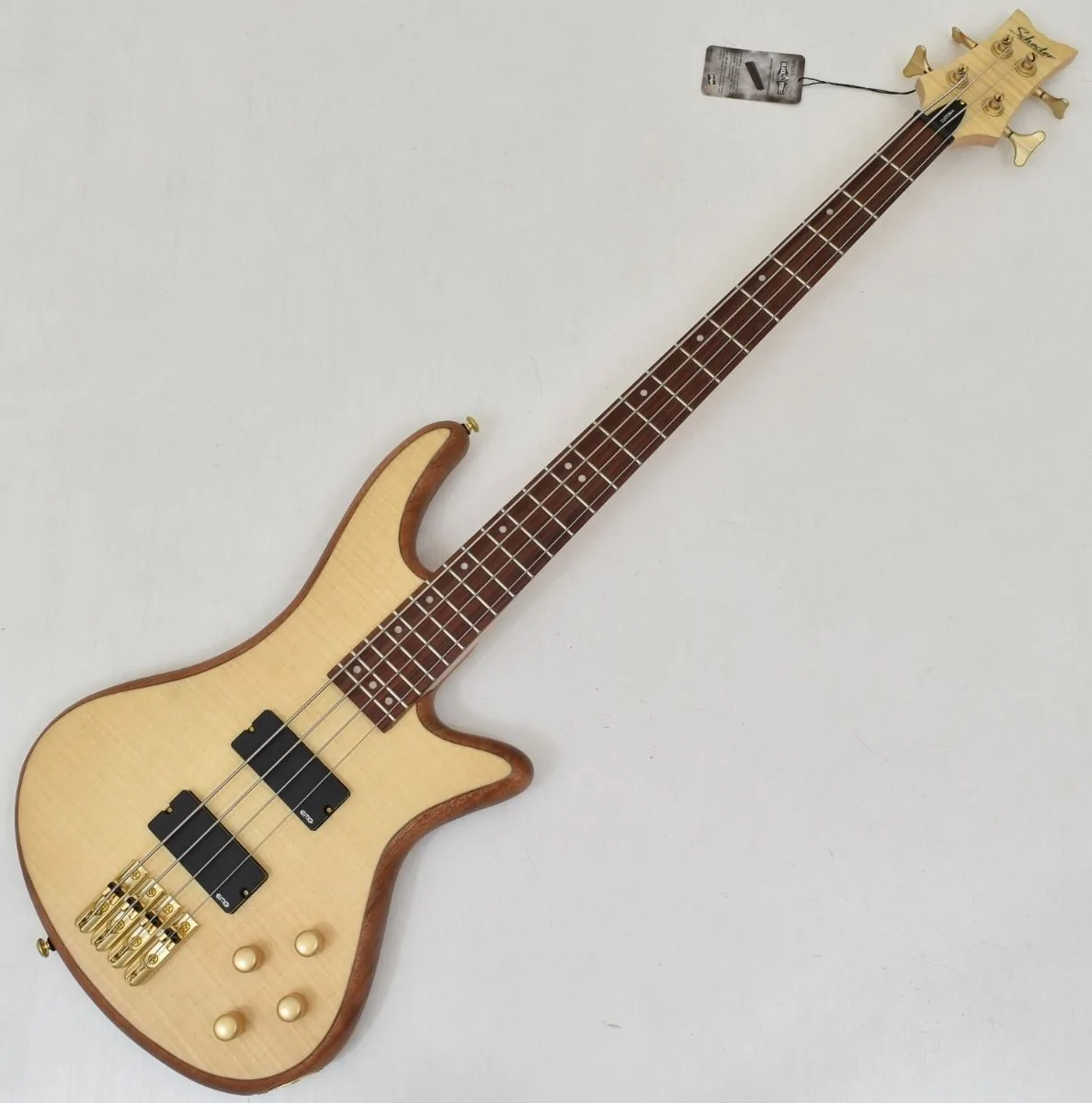 Schecter Stiletto Custom-4 Bass Natural Satin B-Stock 1884