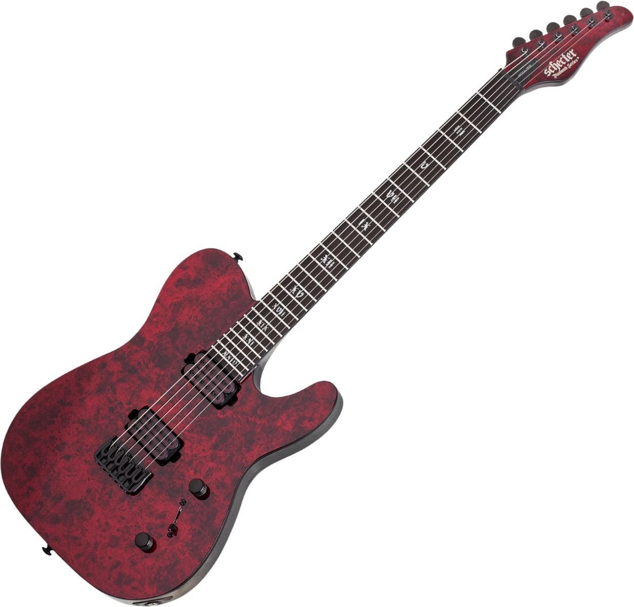 Schecter PT Apocalypse Red Reign Guitar - 1292 | Studio Gears