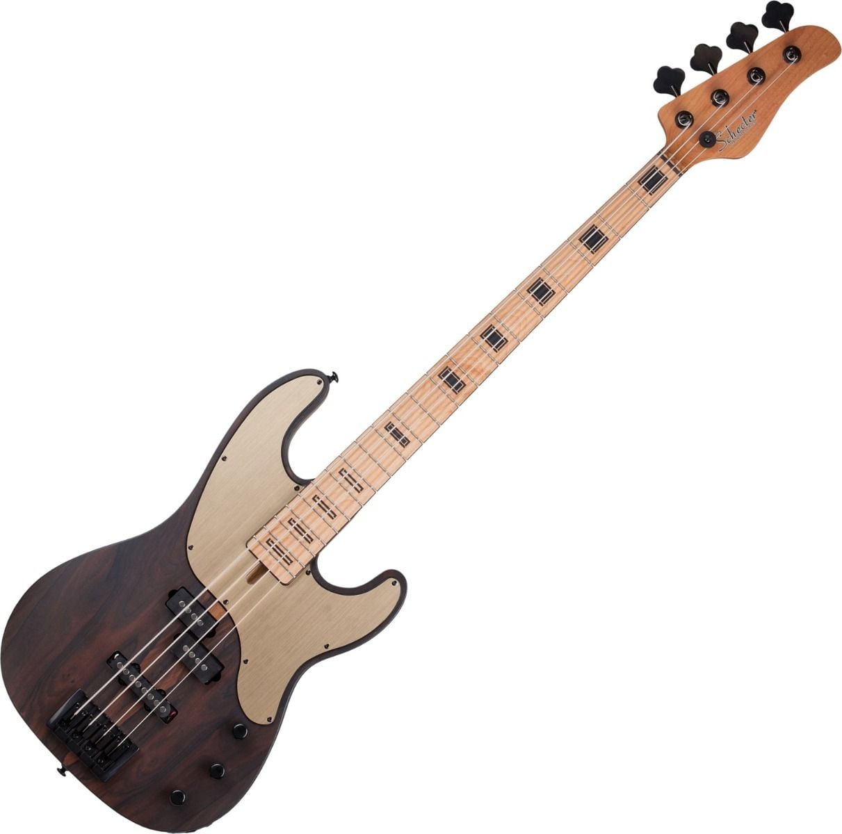 Schecter Model-T 4 String Exotic Bass Ziracotte