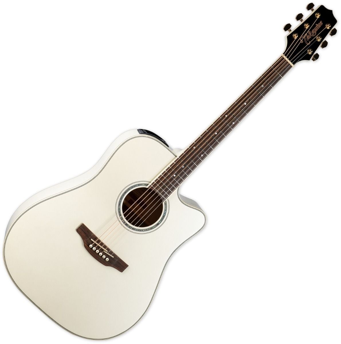 Takamine GD37CE Acoustic Electric Guitar Pearl White