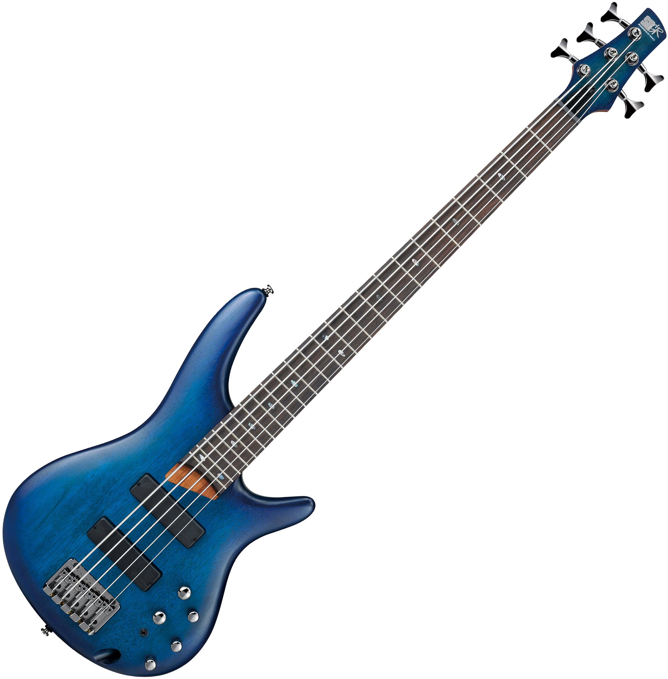 Ibanez SR Standard SR505 Electric Bass Sapphire Blue Flat