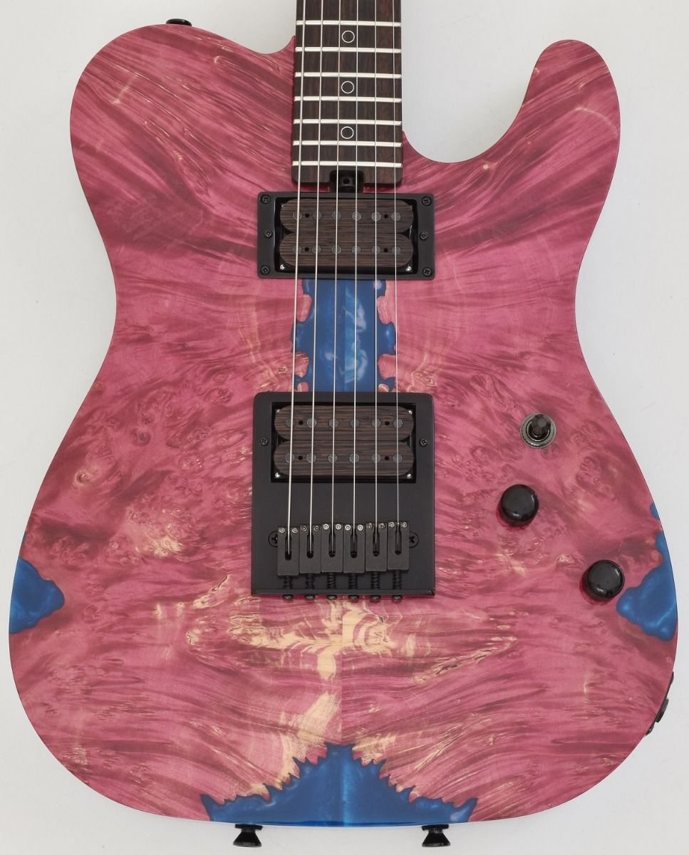 custom schecter pt pink