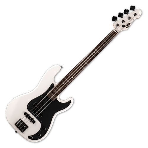 ESP LTD Surveyor '87 Electric Bass Pearl White