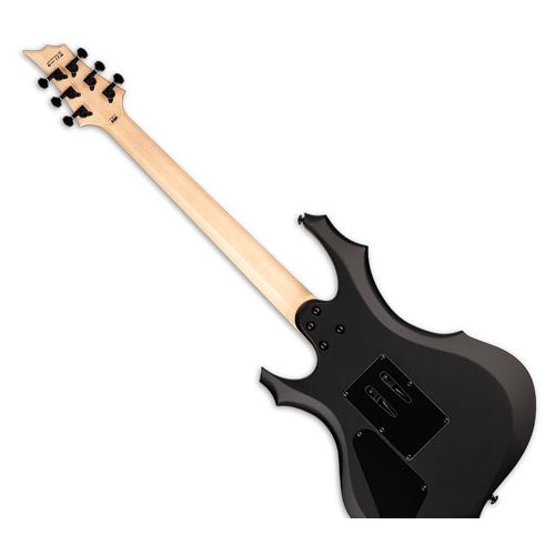 ESP LTD F-200 Electric Guitar, Satin Black — Morris Guitar Company