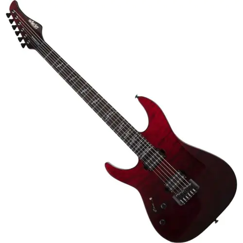 Schecter Reaper-6 Elite Lefty Guitar Blood Burst sku number SCHECTER2183