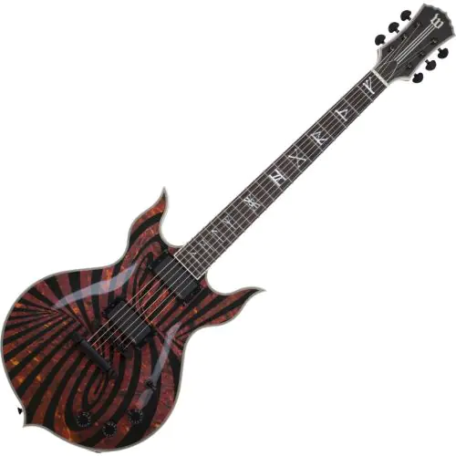 Wylde Audio Heathen Grail Tortoise Black Blizzard Guitar sku number SCHECTER4550