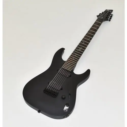 Schecter Damien-7 Electric Guitar Satin Black B-Stock 2576 sku number SCHECTER2472.B 2576