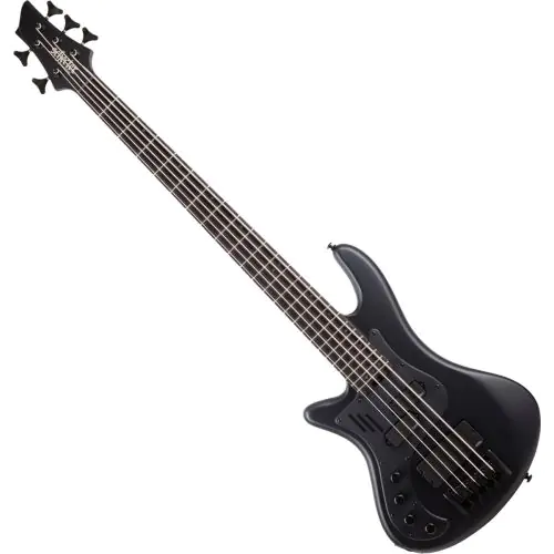 Schecter Stiletto Stealth-5 Lefty Pro Bass Satin Black sku number SCHECTER2274