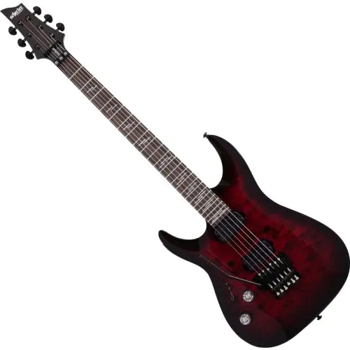 Schecter Omen Elite-6 FR Lefty Guitar Black Cherry Burst sku number SCHECTER2460