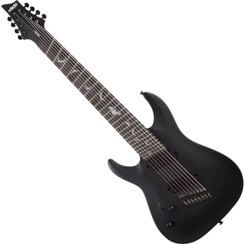 Schecter Damien-8 Multiscale Lefty Electric Guitar sku number SCHECTER2479