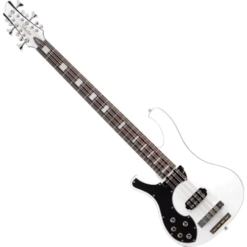 Schecter Stargazer-12 Lefty Electric Bass Gloss White sku number SCHECTER691