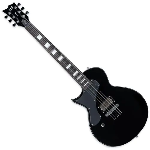 ESP LTD EC-01FT Black Lefty Electric Guitar sku number LEC01FTBLKLH