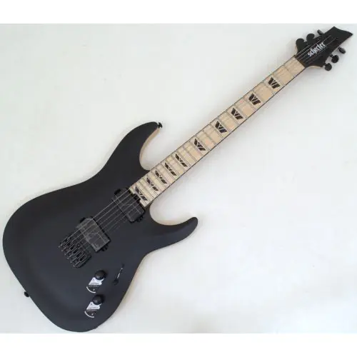 Schecter C-1 SLS Custom Guitar Satin Black B-Stock 1809 sku number SCHECTER1382-B1809