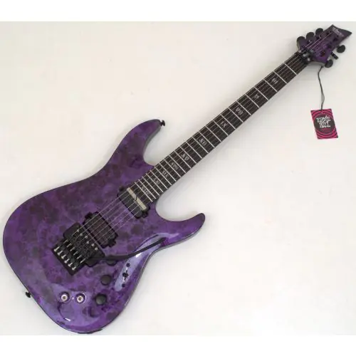 Schecter C-1 FR S Apolocalypse Guitar Purple Reign B-Stock 0192 sku number SCHECTER3080-B0192