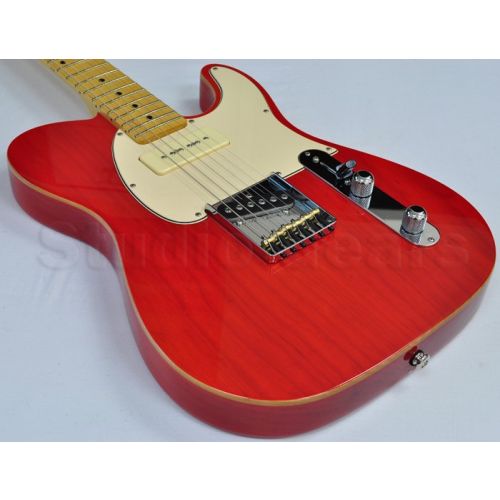 G&L ASAT Classic Bluesboy 90 USA Custom Made Guitar in Clear Orange