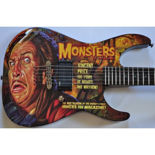 ESP LTD Famous Monster Vincent Price Electric Guitar with Hard Case