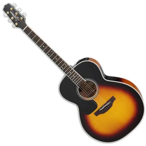 Takamine P6N Left Hand NEX Acoustic Guitar in Brown Sunburst sku number JTAKP6NBSBLH