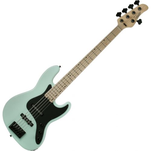 Schecter J-5 Electric Bass in Sea foam Green