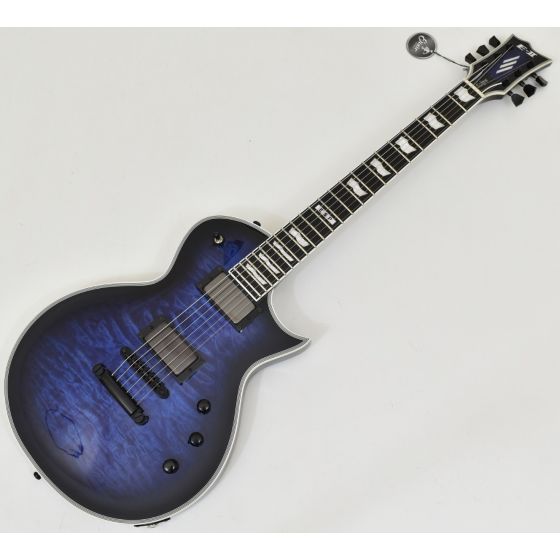 ESP E-II Eclipse QM Guitar Reindeer Blue B-Stock 01213 sku number EIIECQMRDB.B 01213