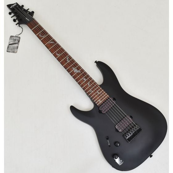 Schecter Damien-7 Left Handed Guitar Satin Black sku number SCHECTER2475