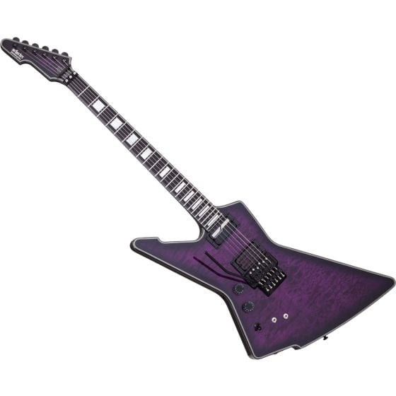 Schecter E-1 FR S Lefty Guitar Trans Purple Burst sku number SCHECTER3254