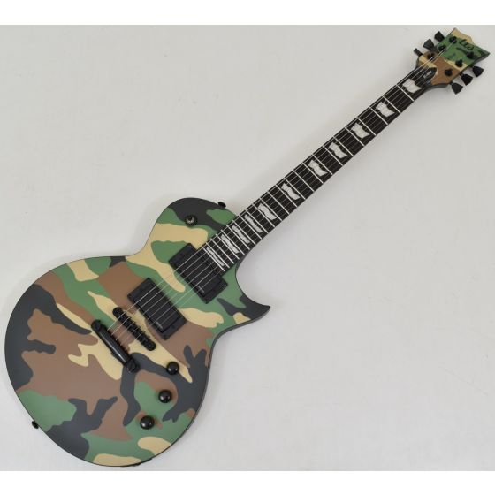 ESP LTD EC-1000 Guitar in Woodland Camo Satin sku number LEC1000WCS