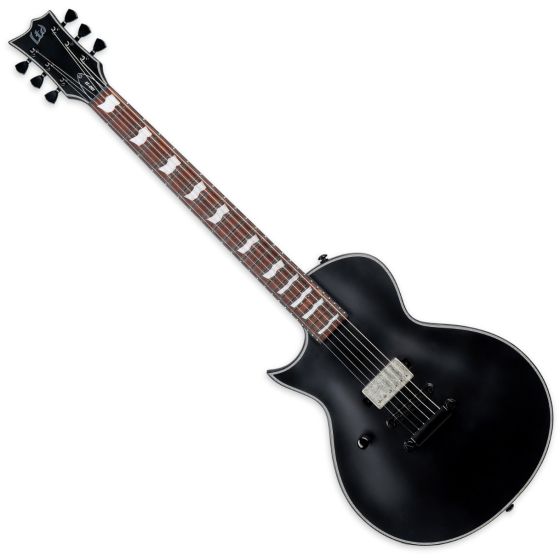 ESP LTD EC-201 Lefty Electric Guitar Black Satin sku number LEC201BLKSLH