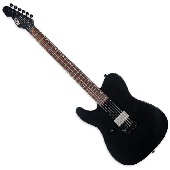 ESP LTD TE-201 Black Satin Lefty Guitar sku number LTE201BLKSLH