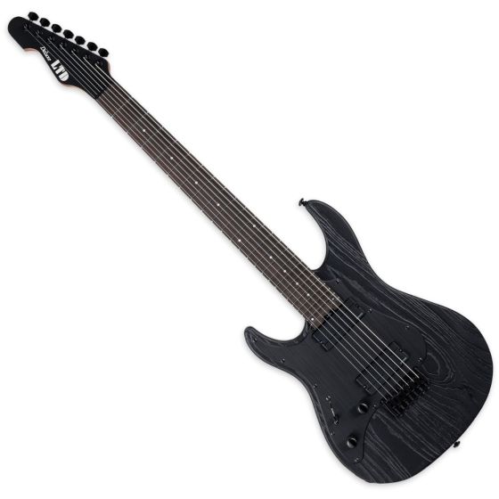 ESP LTD SN-1007HT 7 String Baritone Lefty Guitar Black Blast sku number LSN1007BHTBLKBLASTLH