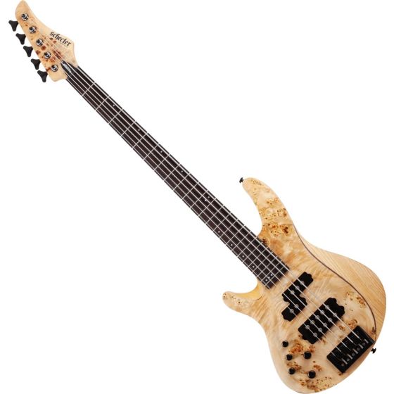 Schecter Reaper-5 Lefty Electric Bass Natural Satin sku number SCHECTER2931