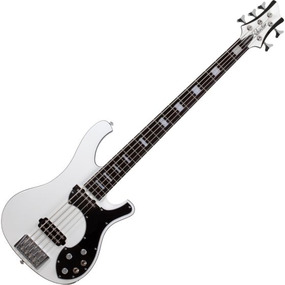 Schecter Stargazer-5 Electric Bass Gloss White sku number SCHECTER683