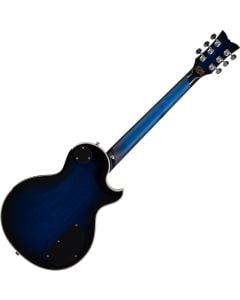 Schecter Solo-II Supreme Lefty Guitar See Thru Blue Burst sku number SCHECTER2593