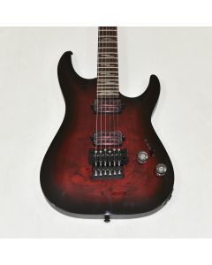 Schecter Omen Elite-6 FR Guitar Black Cherry Burst 3227 sku number SCHECTER2453-B3227