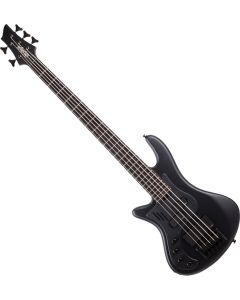 Schecter Stiletto Stealth-5 Lefty Pro Bass Satin Black sku number SCHECTER2274