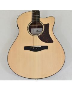 Ibanez AAM380CE Advanced Acoustic Guitar Natural Gloss sku number AAM380CENT