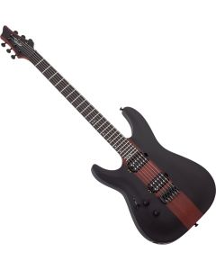 Schecter Rob Scallon C-1 Lefty Guitar Satin Dark Roast sku number SCHECTER904